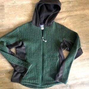 Patagonia Women’s Small Quilted Sweater with Hood